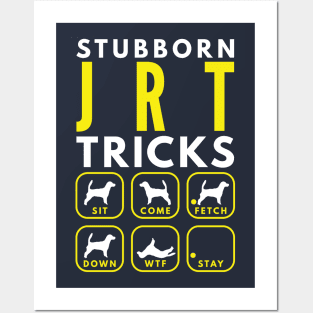 Stubborn JRT Tricks - Dog Training Posters and Art